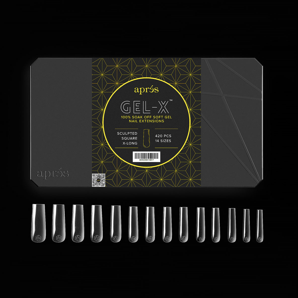 Aprés Gel-X® Sculpted Square (420kpl)