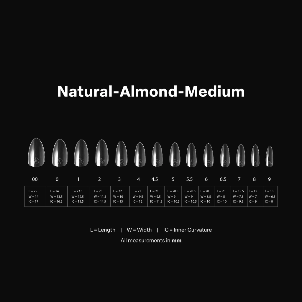Gel-X® Natural Almond (600kpl)