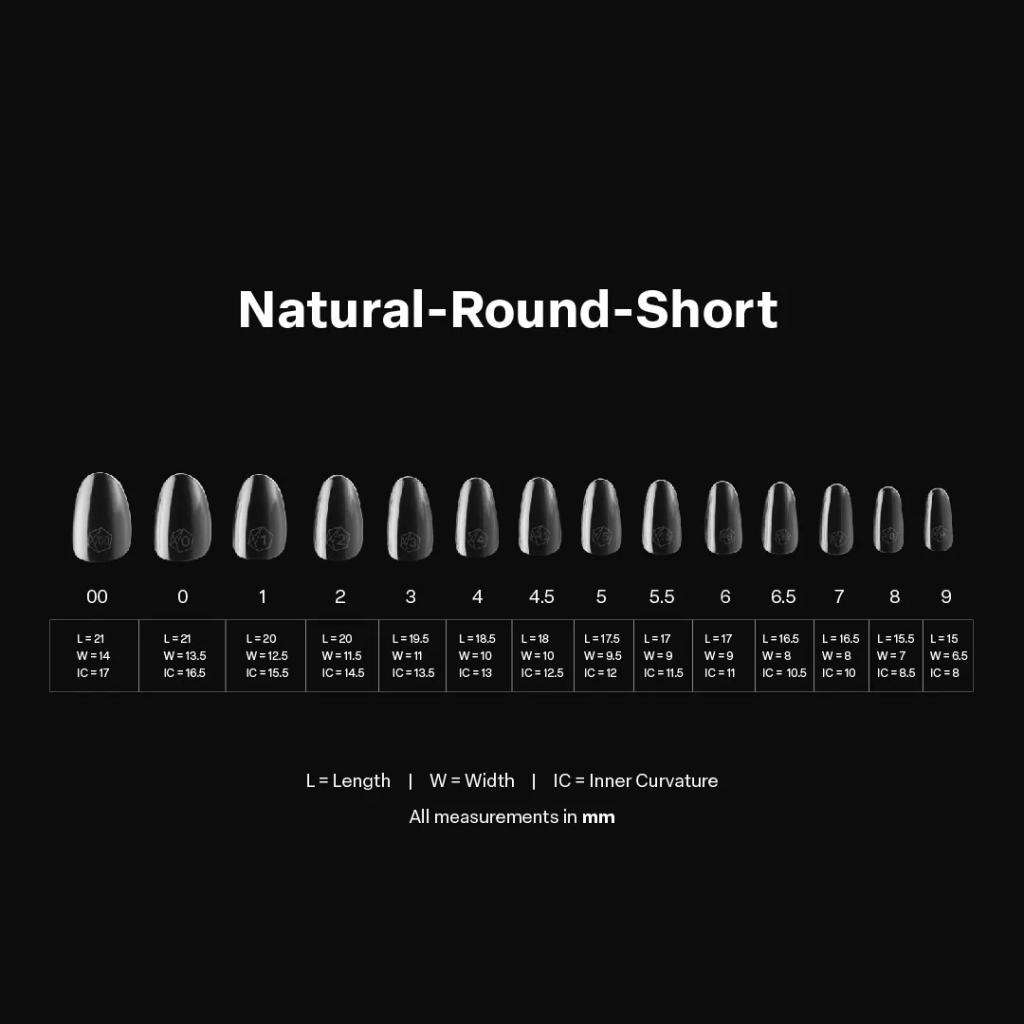 Gel-X® Natural Round (600kpl)