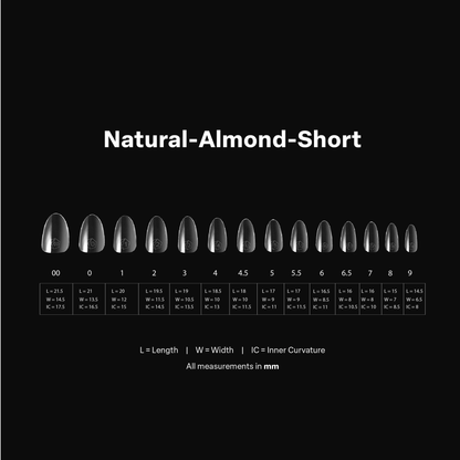 Gel-X® Natural Almond (600kpl)
