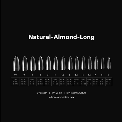 Gel-X® Natural Almond (600kpl)