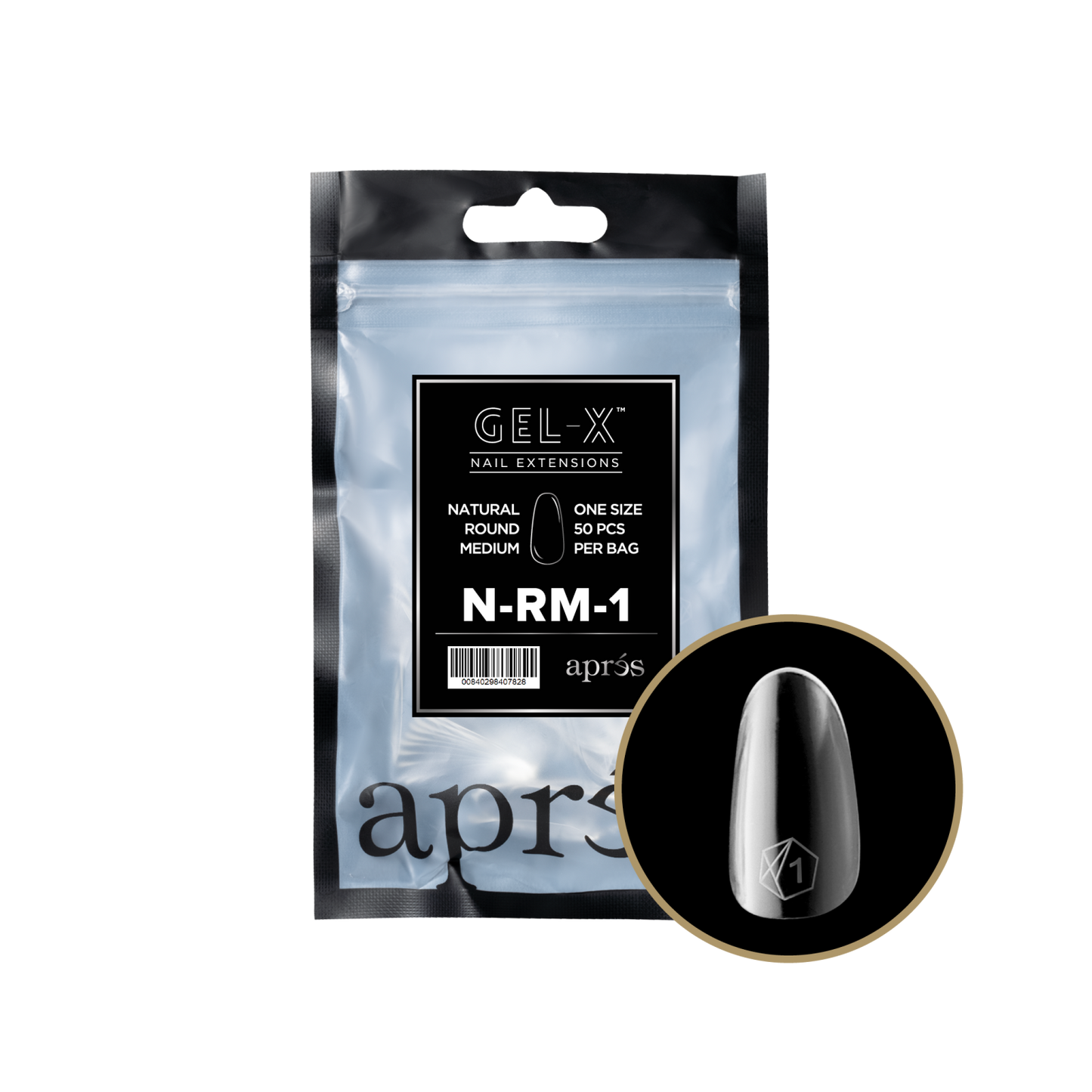 Refill Natural Round Medium