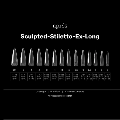 Gel-X® Sculpted Stiletto (420kpl)