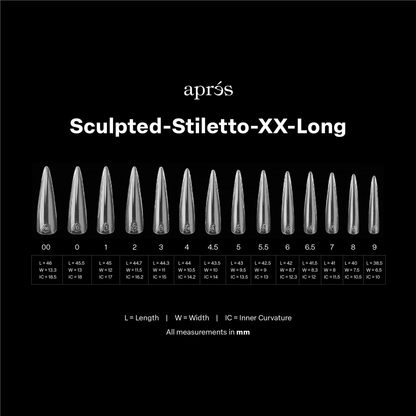 Gel-X® Sculpted Stiletto (420kpl)