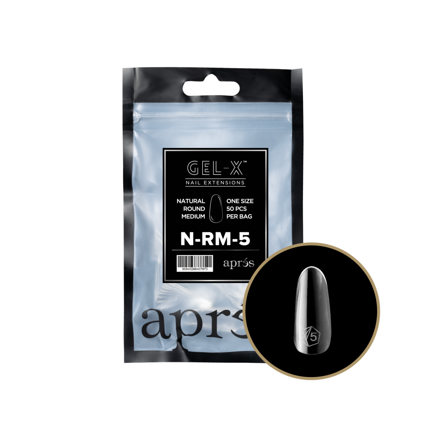 Refill Natural Round Medium