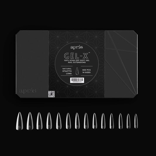 Gel-X®  Natural Stiletto (600kpl)