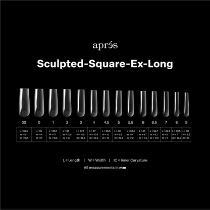 Gel-X® Sculpted Square (420kpl)